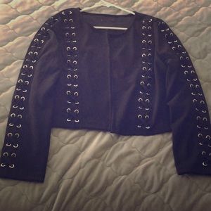 Lace up jacket